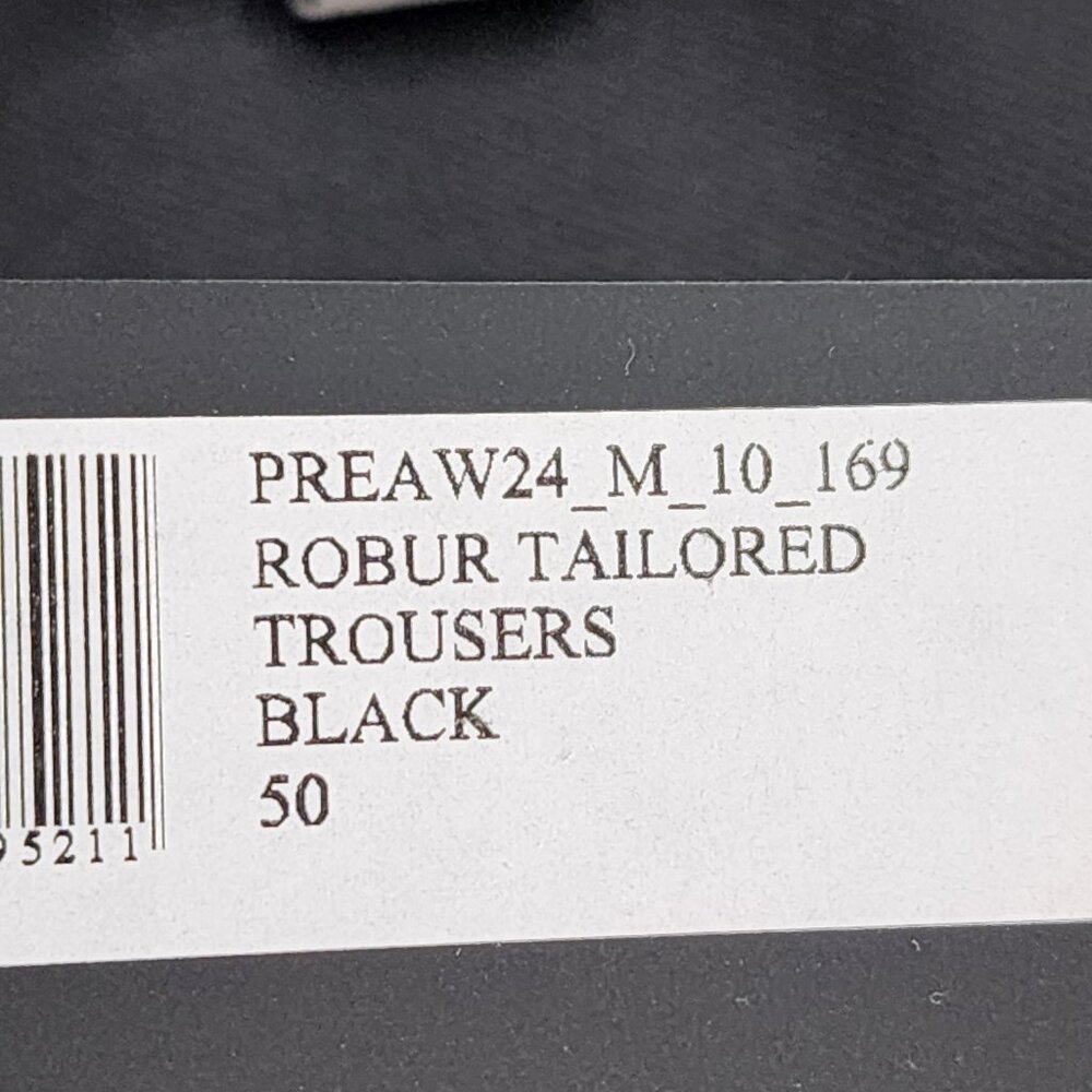 Heliot Emil Men's Solid Wool Blend Layered Robur Tailored Trousers - 50 - Picture 5 of 9